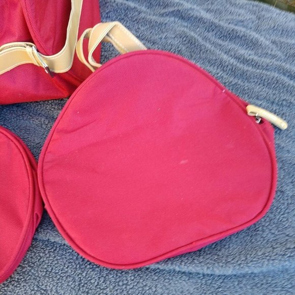 3 PC Set Overnight Trio Canvas Folding Duffle Bag Luggage (1) Medium 2 Smaller - Picture 3 of 8